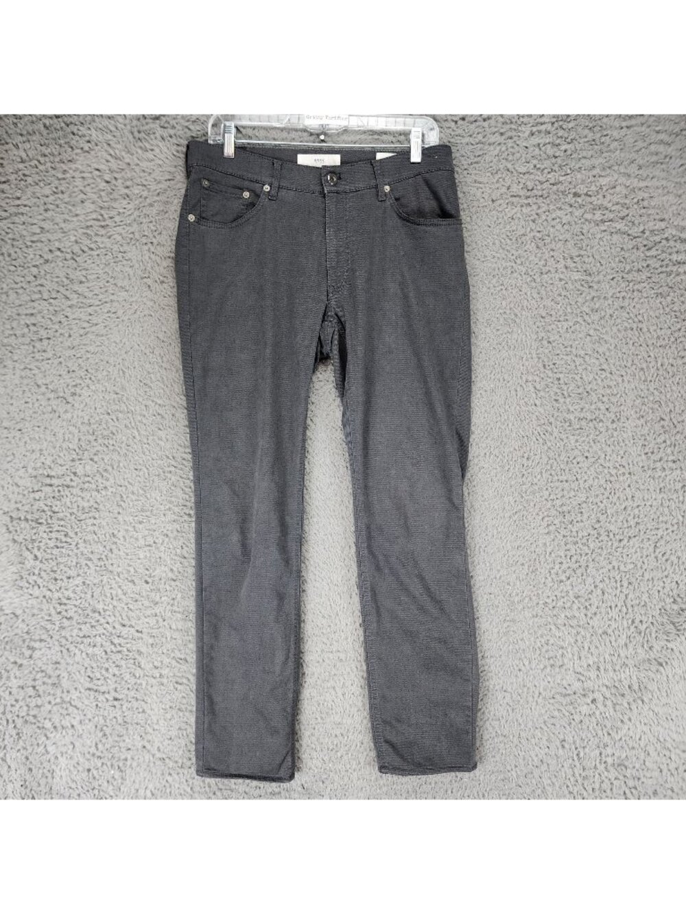 Brax Jeans Mens 32x30 Gray Stretch Denim Chuck Modern Fit  *Altered*